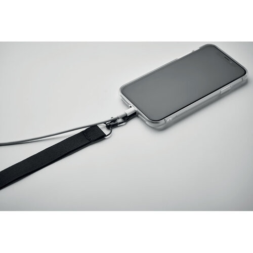 Lanyard telefoonhouder AMESTE (MO2120) met logo