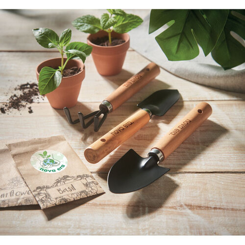 Tuingereedschap in RPET etui MO2153 GRASS Tuingereedschap in RPET etui MO2153 GRASS