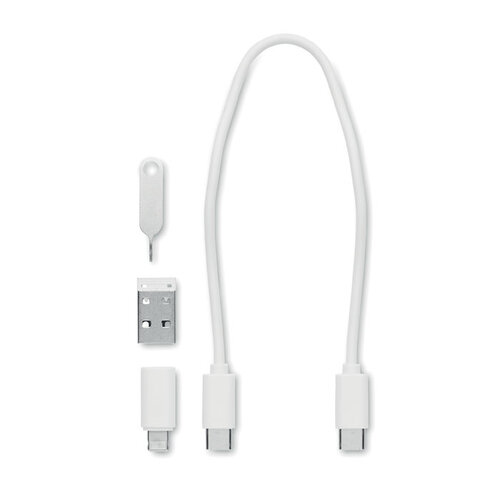 9 in 1 kabel-/connectorset SUPABLE (MO2156) met logo