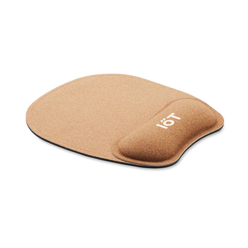 Ergonomische muismat van kurk MARBO (MO2113) met logo