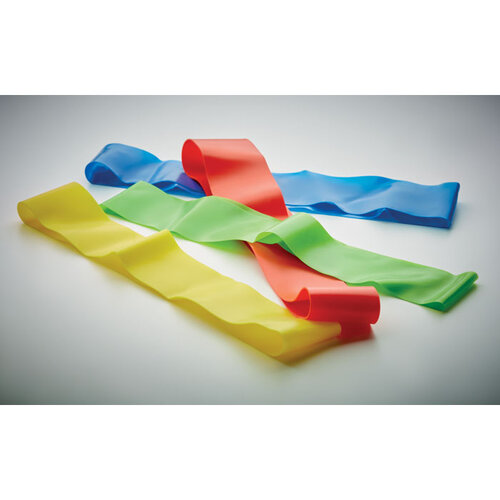Set van 4 fitnessbanden Fitband (MO9987) met logo