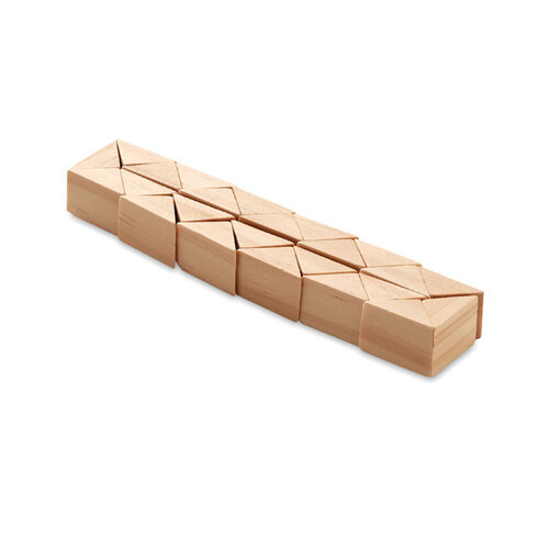 Houten puzzel/hersenbreker Stukie (MO6631) met logo