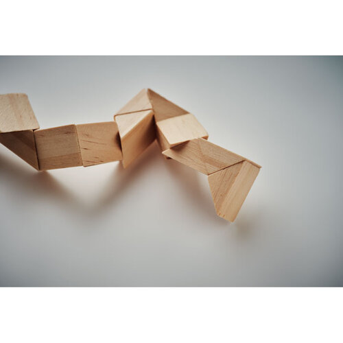 Houten puzzel/hersenbreker Stukie (MO6631) met logo
