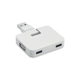 4-poorts USB-hub SQUARE-C (MO2254)