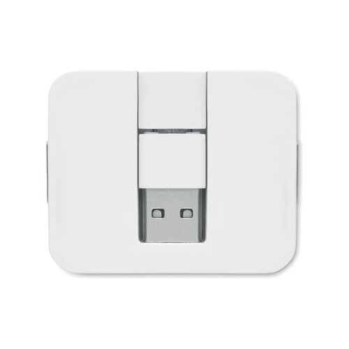 4-poorts USB-hub SQUARE-C (MO2254) met logo