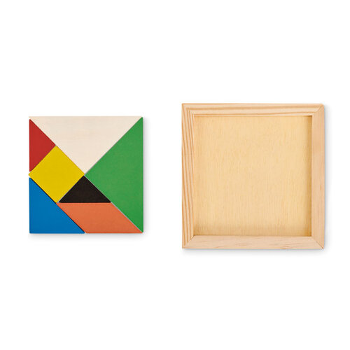 Tangram in hout Tangram (MO6693) met logo
