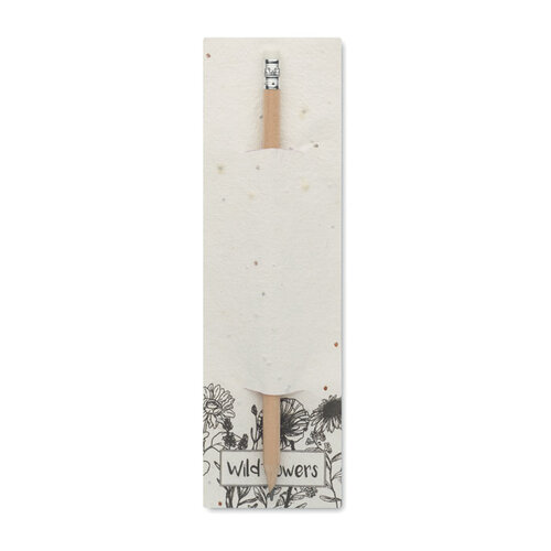Natuurlijk potlood zaadpapier PENSEED (MO2257) met logo
