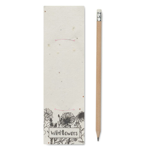 Natuurlijk potlood zaadpapier PENSEED (MO2257) met logo