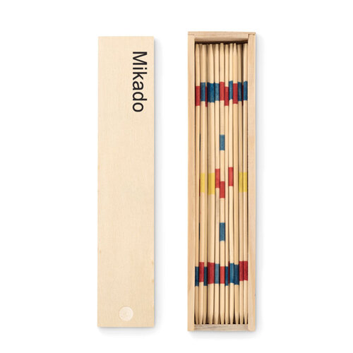 Houten mikadospel Mini mikado (MO9189) met logo