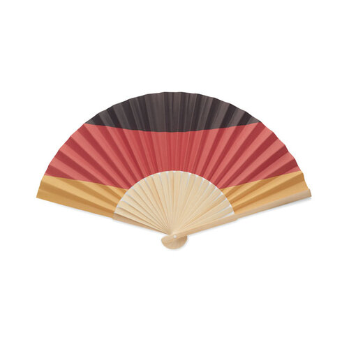 Handwaaier met vlagontwerp  (MO2244) met logo