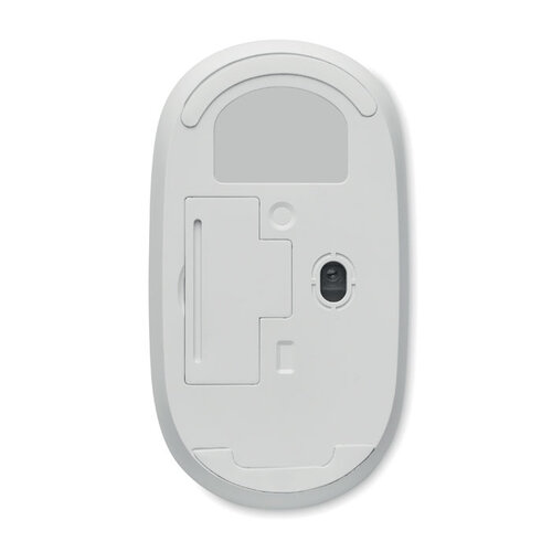 Bamboe draadloze muis CURVY BAM (MO2085) met logo