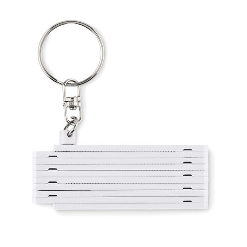 Duimstok sleutelhanger 50 cm MO2238 bedrukken met logo DeBle
