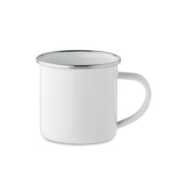 Emaille subli mok 200 ml met logo bedrukken DeBle