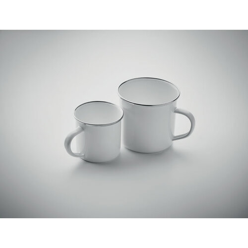 Emaille subli mok 200 ml met logo bedrukken DeBle
