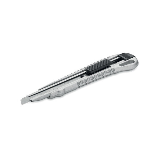 Aluminium intrekbaar mes TRACTA (MO2138) met logo