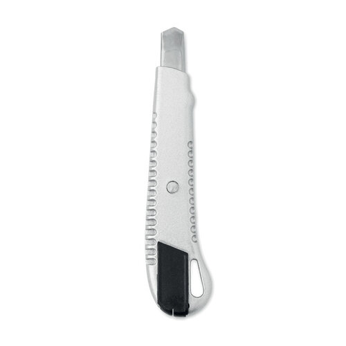 Aluminium intrekbaar mes TRACTA (MO2138) met logo