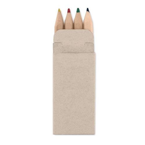 Mini kleuren potloodjes Petit abigail (MO8924) met logo