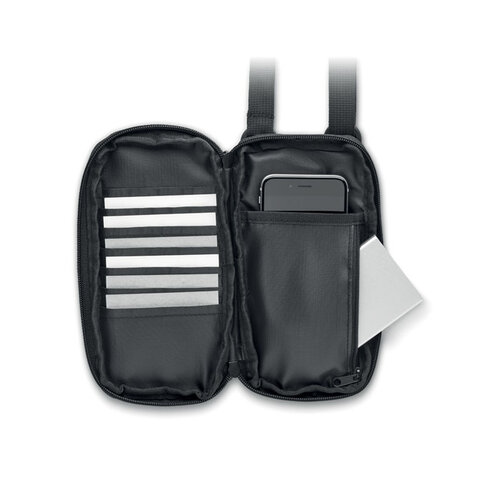 Crossbody smartphone tas MO2052 bedrukt met logo