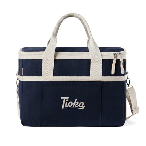 VINGA Volonne AWARE™ koelmand van gerecycled canvas bedrukken met logo DéBlé