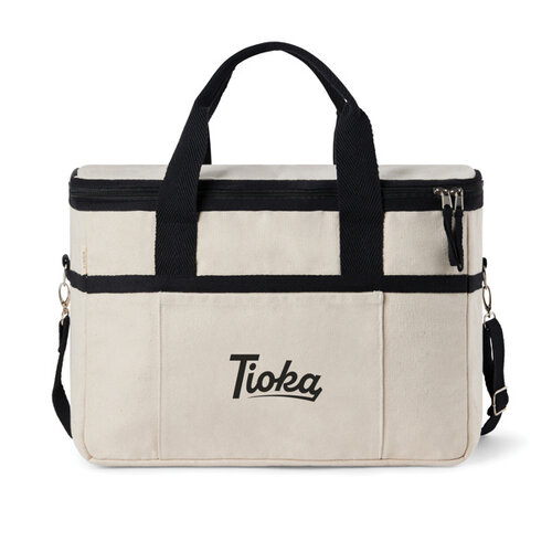 VINGA Volonne AWARE™ koelmand van gerecycled canvas bedrukken met logo DéBlé