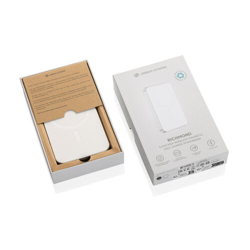 DeBle Urban Vitamin Richmond Magnetische Powerbank 5.000 mAh P322.82 bedrukken met logo