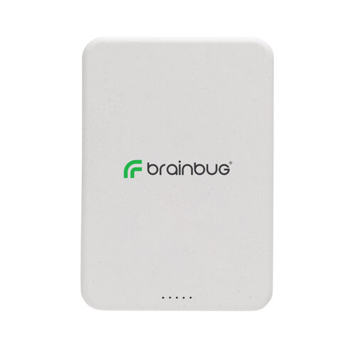 DeBle Magnetix 5.000 mAh magnetische powerbank van RCS-gerecycled ABS bedrukken