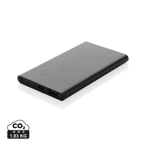 DeBle 4.000 mAh Powerbank met Type-C P322.42 bedrukken met logo