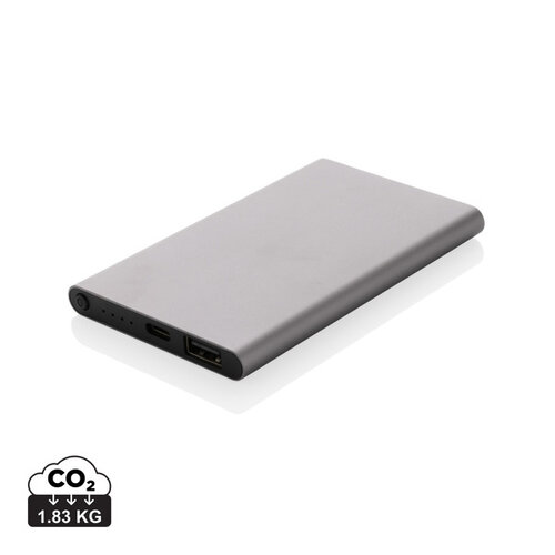 DeBle 4.000 mAh Powerbank met Type-C P322.42 bedrukken met logo