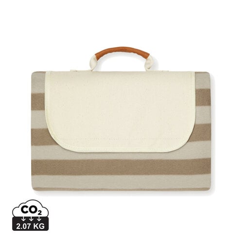 VINGA Alba GRS RPET picknickkleed V45901 van gerecycled fleece met waterafstotende onderzijde