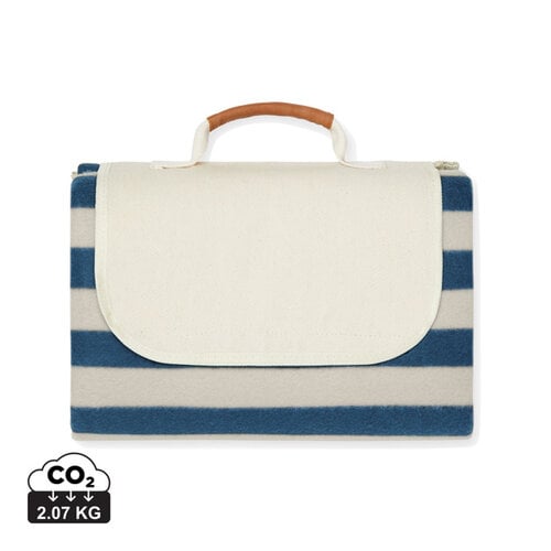 VINGA Alba GRS RPET picknickkleed V45901 van gerecycled fleece met waterafstotende onderzijde