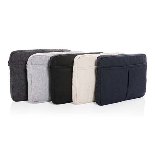 DeBle Laluka AWARE gerecycled katoenen 15,6 inch laptophoes bedrukken met logo