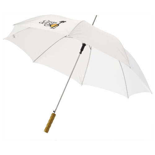 Lisa 23'' automatische paraplu met houten handvat