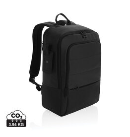 DeBle Armond AWARE RPET 15.6 inch laptoprugzak met logo P763.28