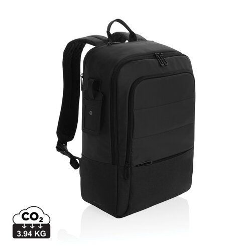 DeBle Armond AWARE RPET 15.6 inch laptoprugzak met logo P763.28
