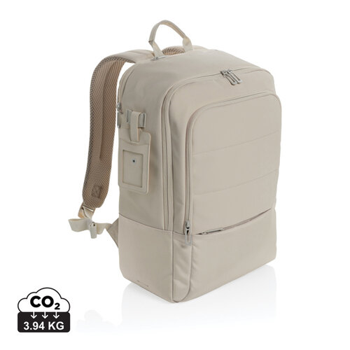 DeBle Armond AWARE RPET 15.6 inch laptoprugzak met logo P763.28