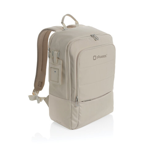 DeBle Armond AWARE RPET 15.6 inch laptoprugzak met logo P763.28
