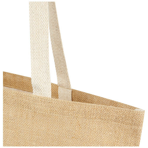Juta jute draagtas 12 l 120674 bedrukken met logo