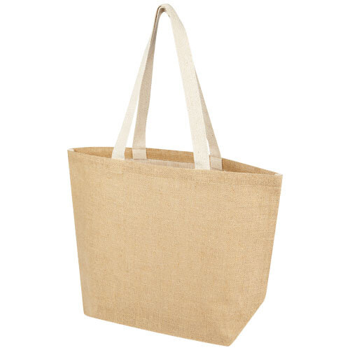 Juta jute draagtas 12 l 120674 bedrukken met logo