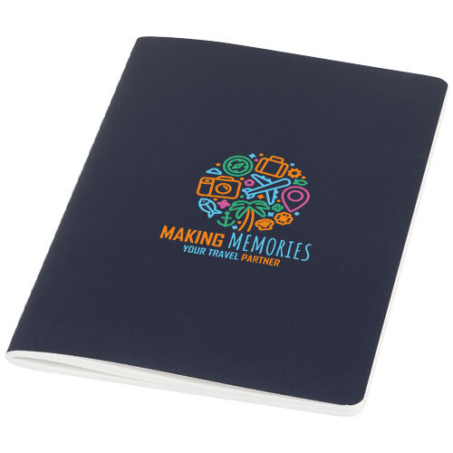 DéBlé Shale steenpapier cahier journal 107814 bedrukt met logo