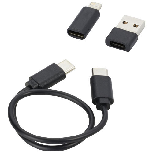 Whiz modulaire oplaadkabel van gerecycled plastic - 124362 Whiz modulaire oplaadkabel van gerecycled plastic - 124362