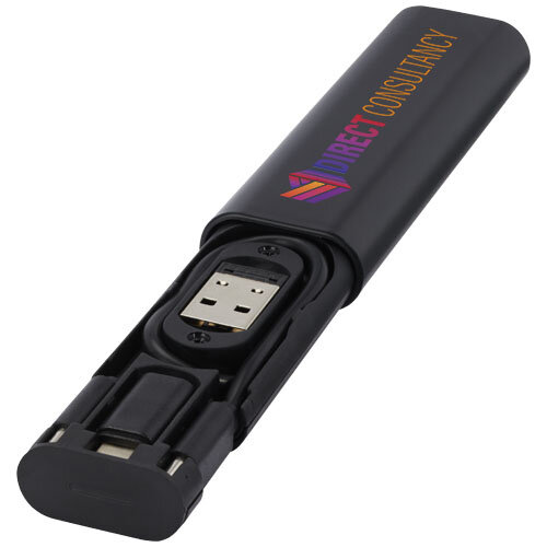 Whiz modulaire oplaadkabel van gerecycled plastic - 124362 Whiz modulaire oplaadkabel van gerecycled plastic - 124362