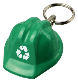 Kolt gerecyclede bouwhelm sleutelhanger 210189 bedrukt met logo