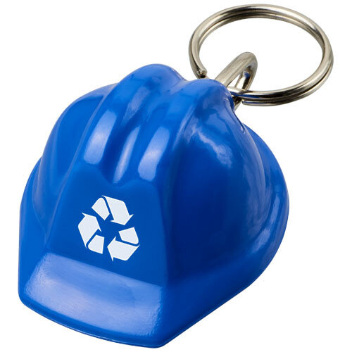 Kolt gerecyclede bouwhelm sleutelhanger 210189 bedrukt met logo