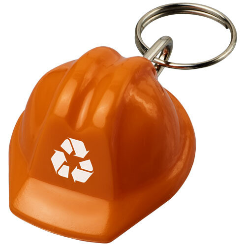 Kolt gerecyclede bouwhelm sleutelhanger 210189 bedrukt met logo