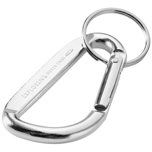 Timor RCS karabijnhaak sleutelhanger 104572 gegraveerd met logo