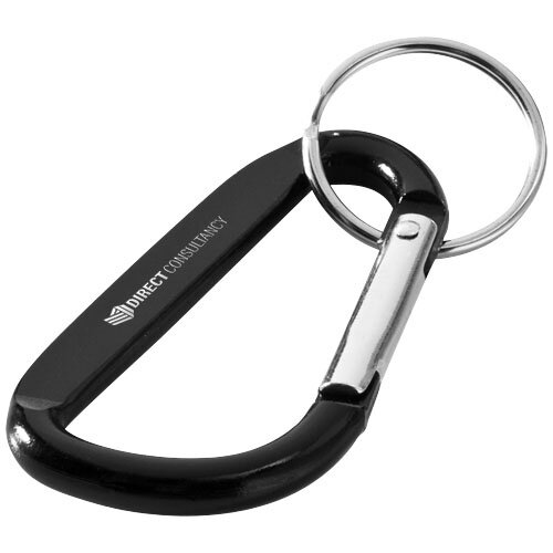 Timor RCS karabijnhaak sleutelhanger 104572 gegraveerd met logo
