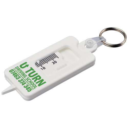 Kym sleutelhanger van gerecycled bandenprofiel - 210190