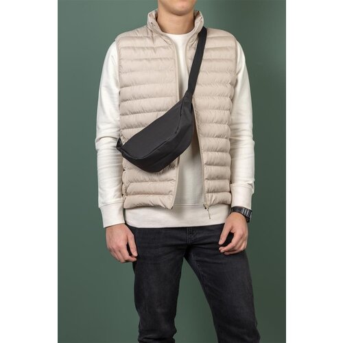 DeBle Crescent AWARE RPET sling bag met logo P763.20