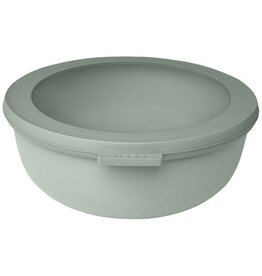 Mepal Cirqula Multikom 1250 ml – duurzame kunststof bewaarkom met luchtdicht deksel, personaliseerbaar als relatiegeschenk