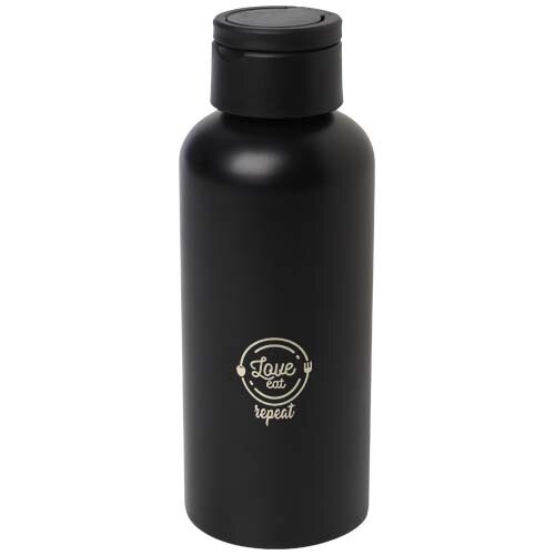 Trinity 600 ml waterfles van RCS gecertificeerd gerecycled aluminium met deksel van RPET